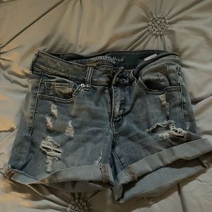 American eagle jean shorts